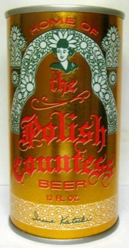 Polish countess beer can - ss,
