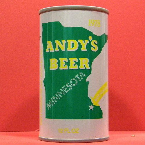 Andy beer can - andy's,