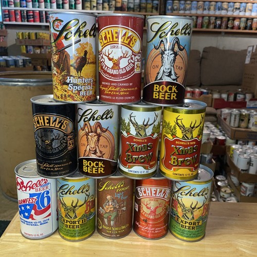 Different schell beer - schell’s,